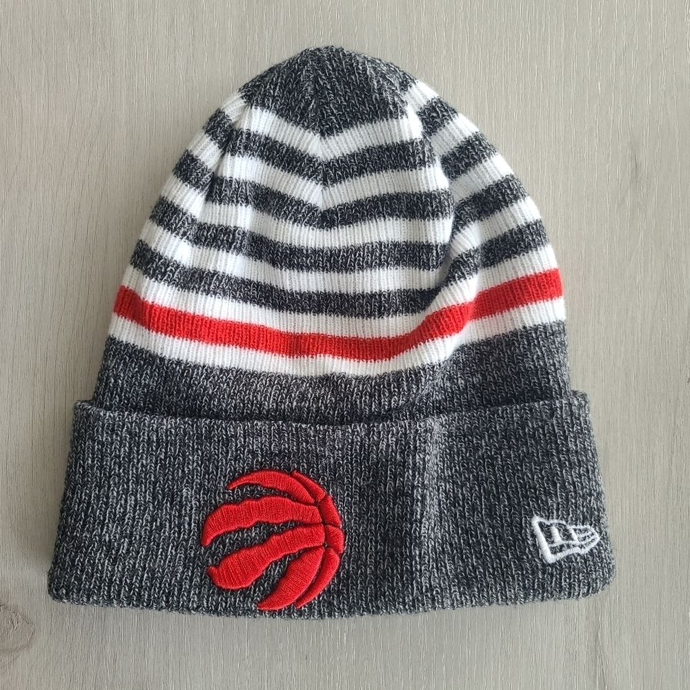 Toronto Raptors New Era Men's Winter Beanie Hat Toque Snow Ski Snowboarding OS